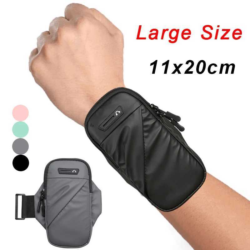 Zipper Running Bags Lightweight Wrist Wallet Pouch for Phone Key Card Sweatband Gym Fitness Sports Cycling Wristband Arm Bag J2512111