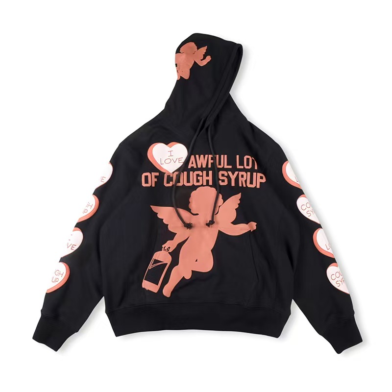 Caugh Syrup Hoodie Men 's Designer Hoodie Thats A Awful Lot Of Caugh Syrup Winter New Pure Cotton Couple Hoodies With Designer Hoodie Jacket Trac