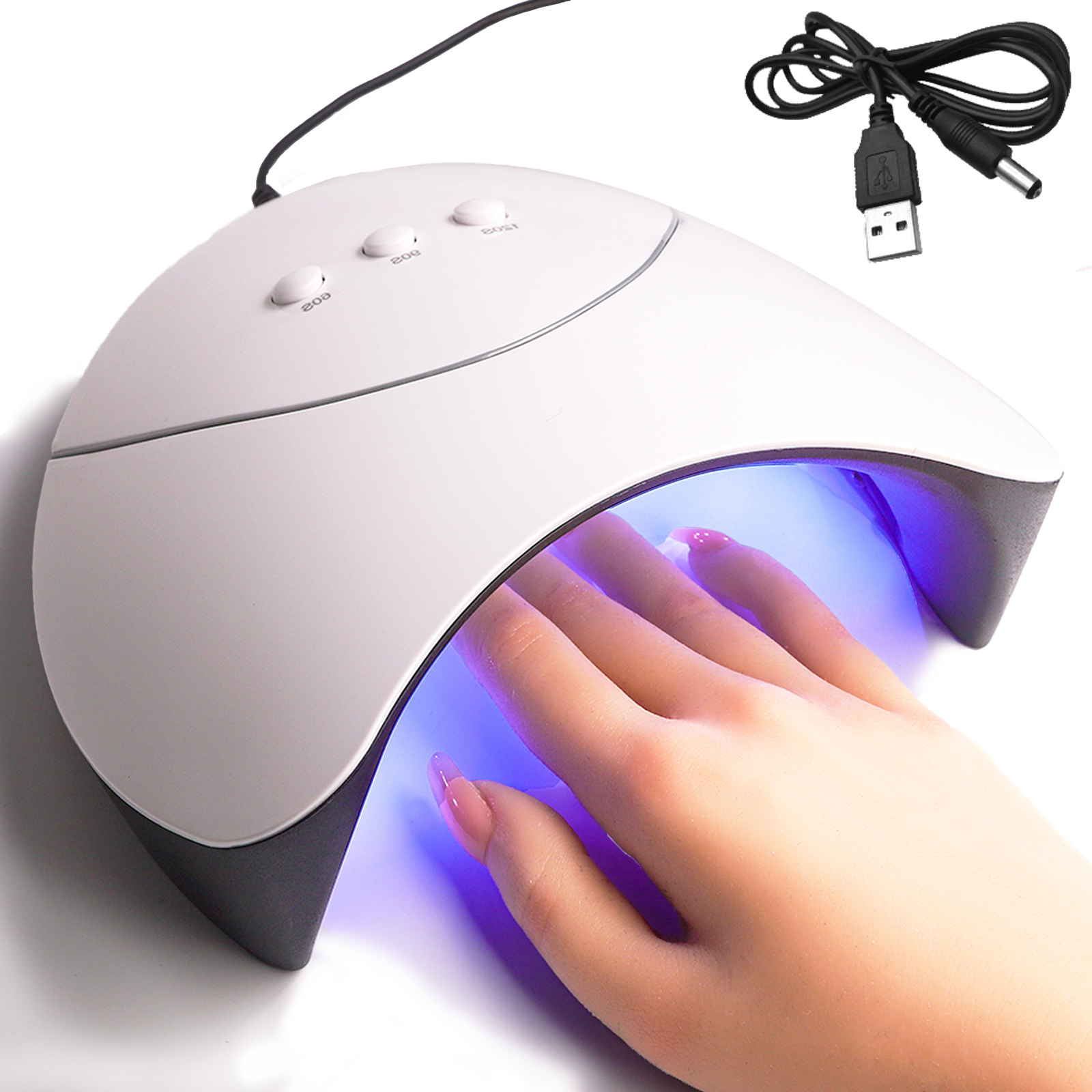 ANRLO Z3 Smart Sensing LED Nail Dryer for Gel Polish - Intelligent Induction UV Light Machine