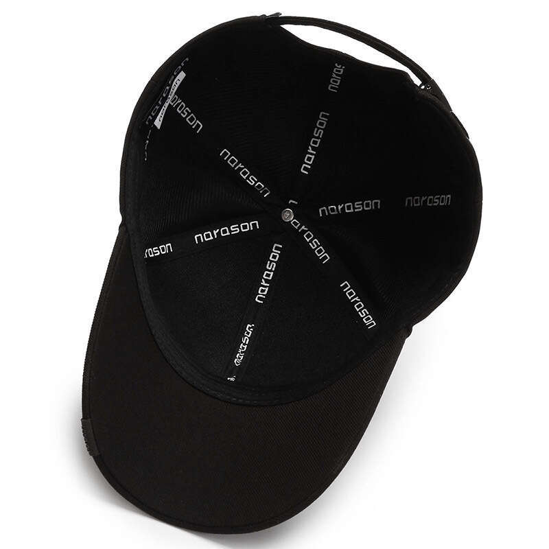 Men's Trendy Sunshade Baseball Cap Korean Black Ins Style Simple Casual Versatile Sun Hat