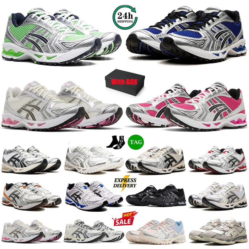 With Box Designer Shoes 1130 K14 Running Shoes Mens Womens Sneakers gels nyc Pink Triple Pure Black Silver Orange Green Grey Brown Outdoor Sports Sneakers Train