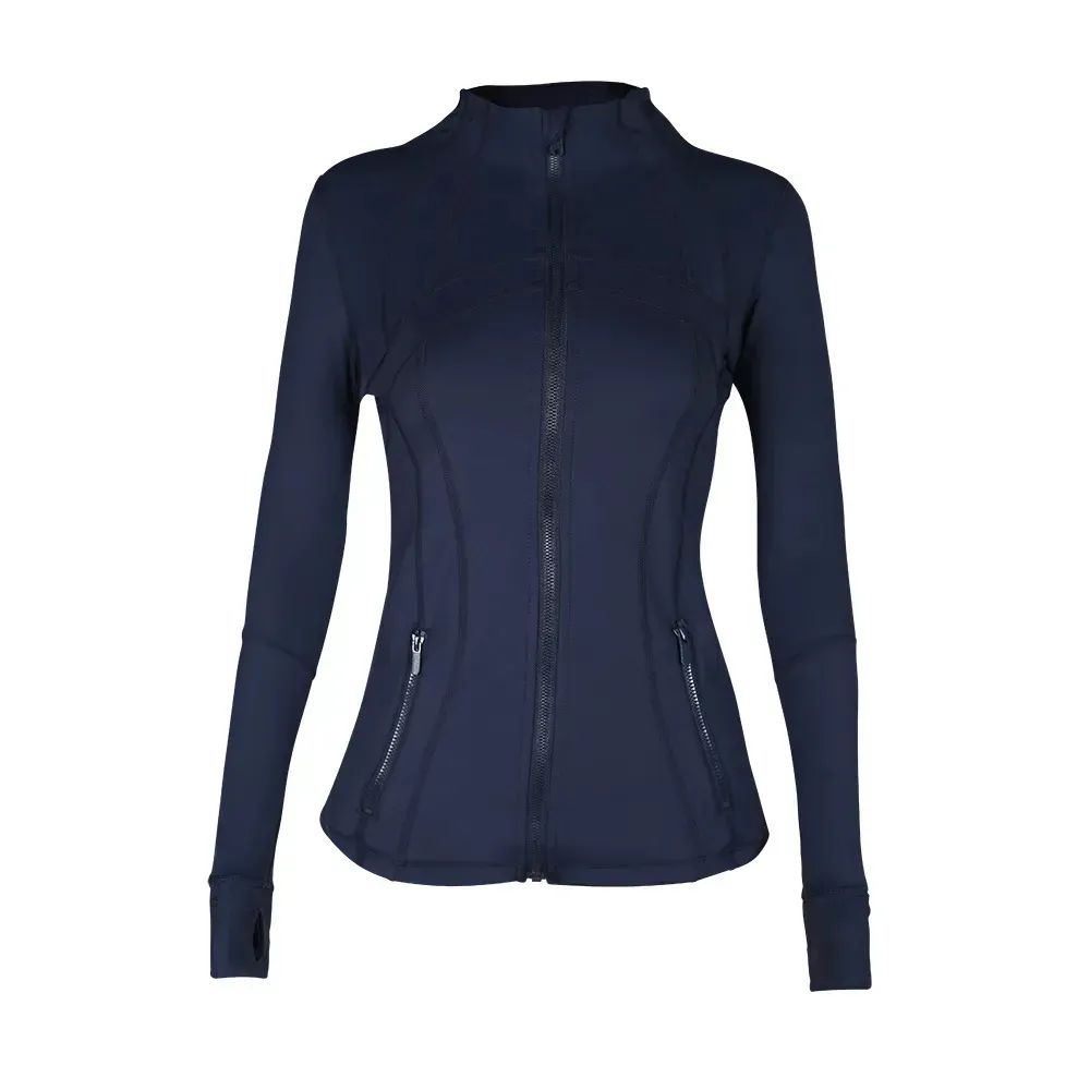 Women Yoga White gold Jackets Women Sports Jacket Workout Sports gym Coat Jackets Sports Quick Dry Active Top Solid Zip Sweatshirt