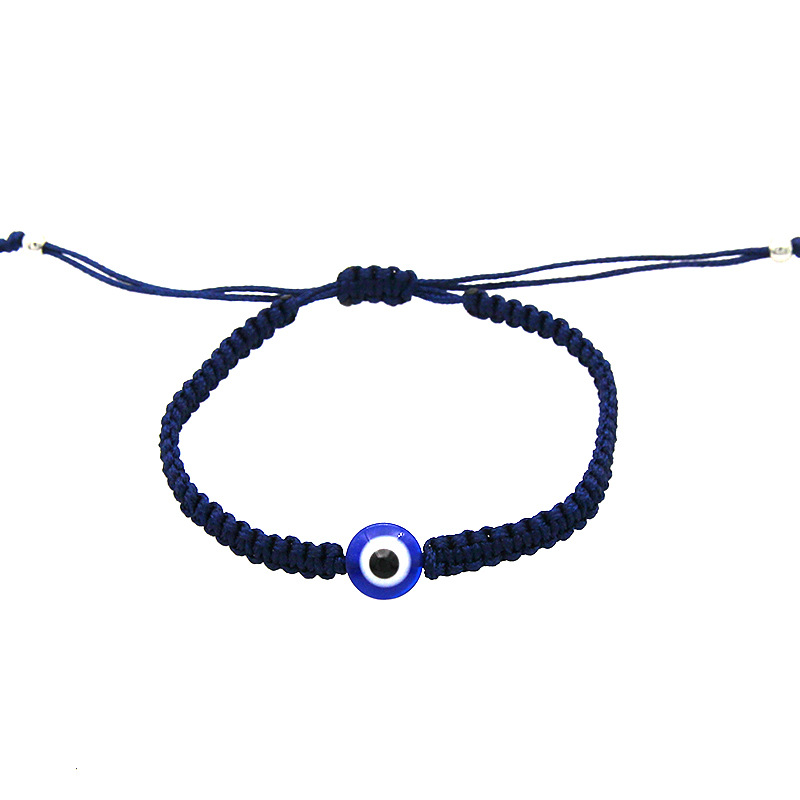 Evil Eye Bracelet Blue Eyes Red Rope Handmade Protection Good Luck Adjustable Talisman Bracelet Suitable for Men and Women Adult Bracelet