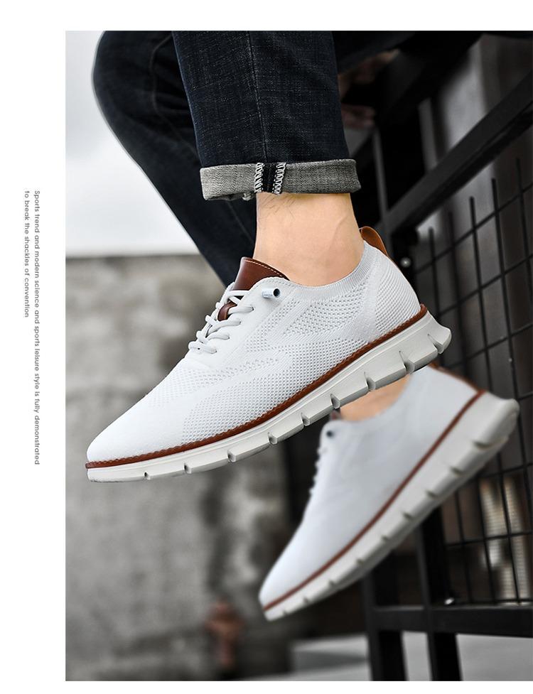mens new casual sports shoes comfortable lightweight shockabsorbing mesh breathable nonslip and wearresistant light and soft sole