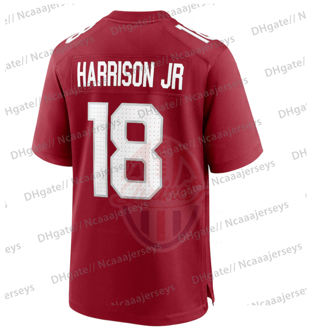 18 Marvin Harrison Jr 2025 Unveil Football Jersey 1 Kyler Murray Trey McBride Budda Baker Conner Benson Hopkins Hernandez Wilosn Tune Sweat Thomas Cus