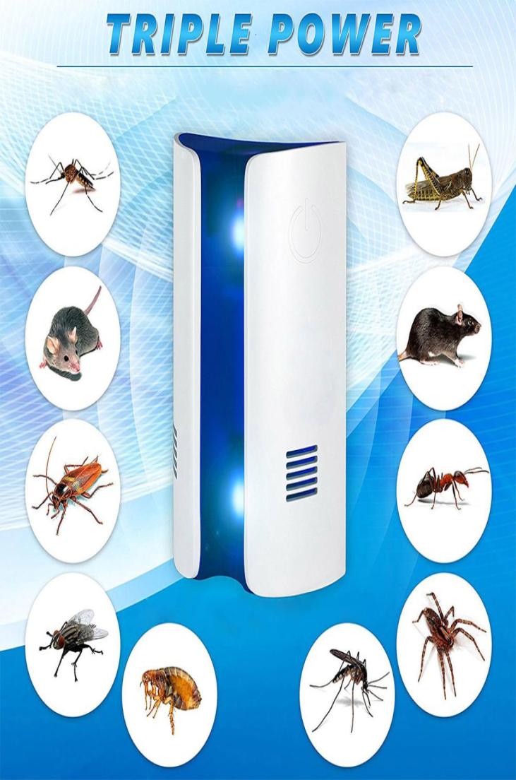 Bread Type Multifunction Ultrasonic Electronic Repeller Repels Mice Bed Bugs Mosquitoes Spiders Insect Repellent Killer T1912034460917