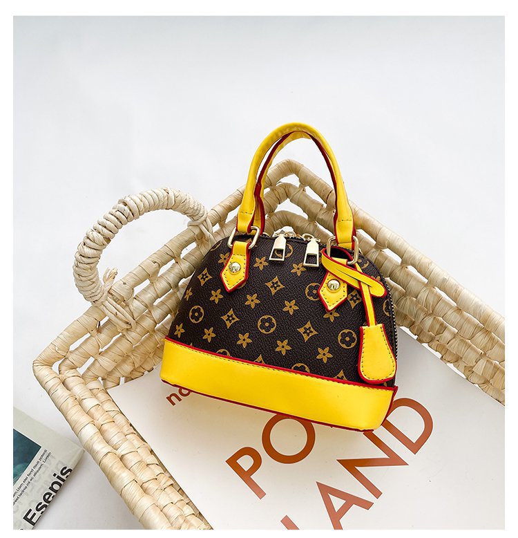 free shipping Fashionable trendy girl's children's handbag little girl's shell bag stylish chain diagonal cross bag