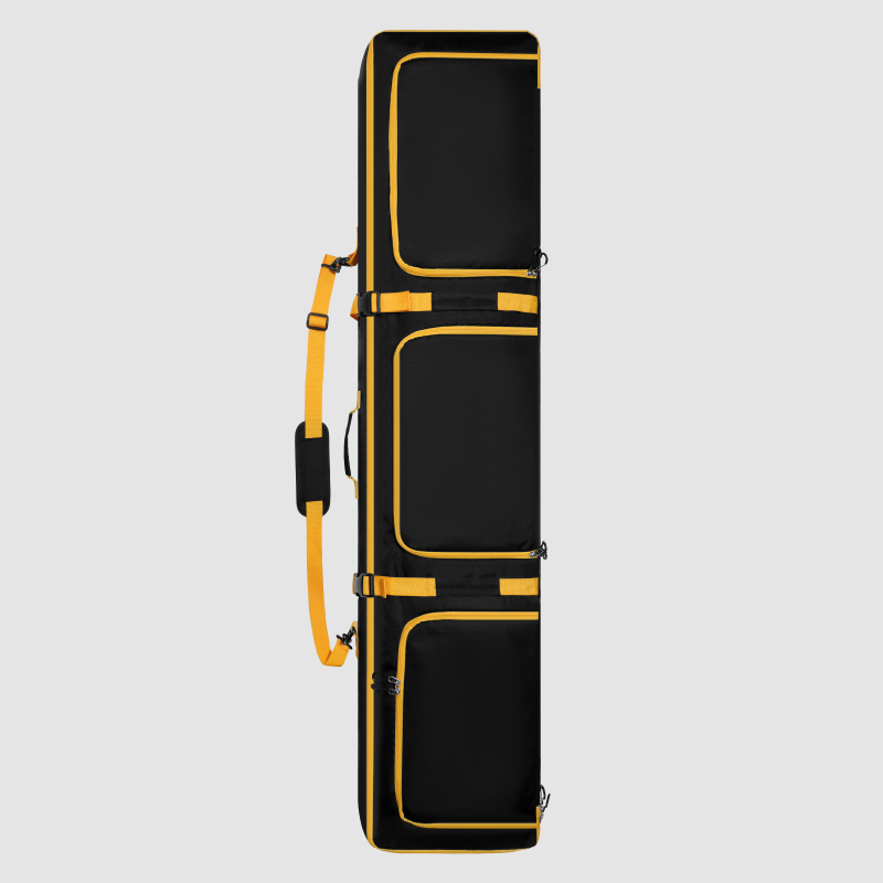 Ski Bag Dual Board Bag with Wheels Large Capacity Ski Backpack Dual Board Carry Bag Dry/Wet Separation Sampling link