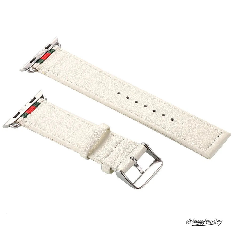 Suitable For Nylon Genuine Watch Striped Color Block Leather Casual Strap 250711 ddmyLucky