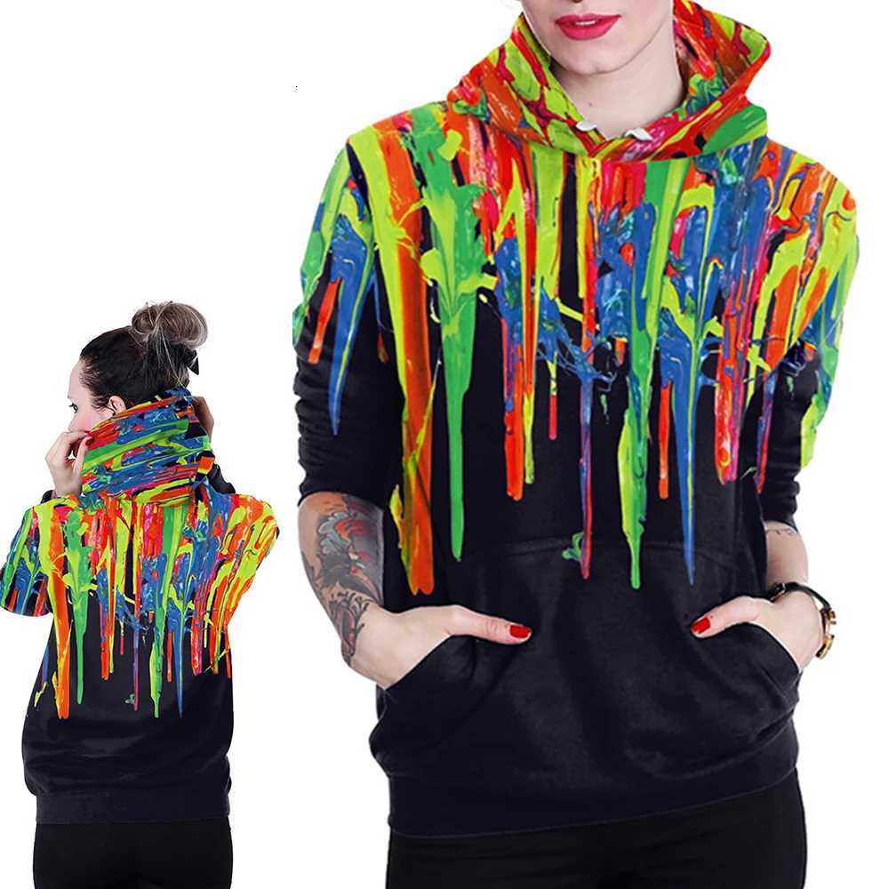 Clothing Loose 3d Print Hoodie Women Fashion Oversized Hoodies Sweatshirt Women Sweats Female Coat PulloverZ250918