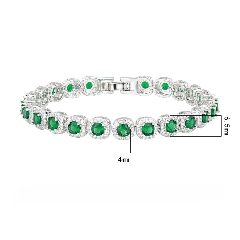 Luxury Women's Charms Jewelry Piece: Dazzling 4MM Bead Diamond Band