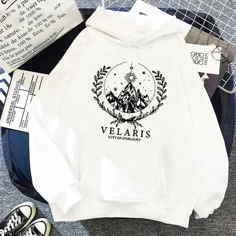 2025 Velaris City of Starlight Printed Sweatshirt Women The Night Court Graphic Sweatshirts Acotar Autumn Winter Hoodie SweatZ250918