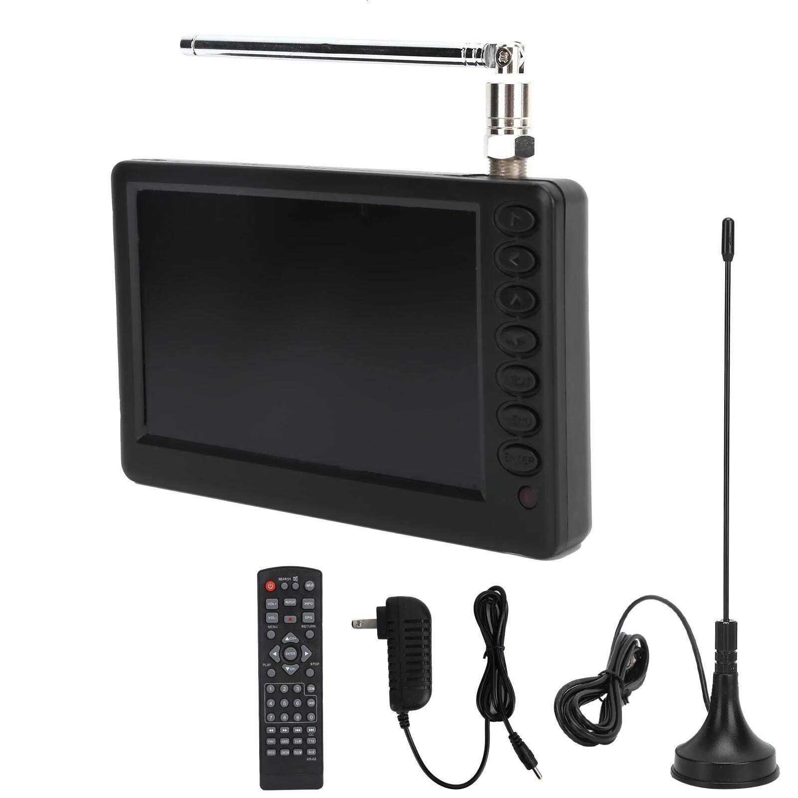 LEADSTAR 5 Inch Teion ATSC Portable Digital TV With 1500Mah Rechargeable Lithium Battery For Car Camping Kitchen