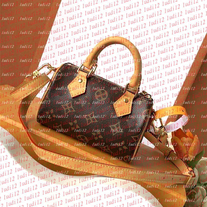 Real cowhide must have Speedyss pillow bag Womens crossbody shoulder bag Original designer handbag mirror quality Luxury leather bag tote wallet Pillow bag