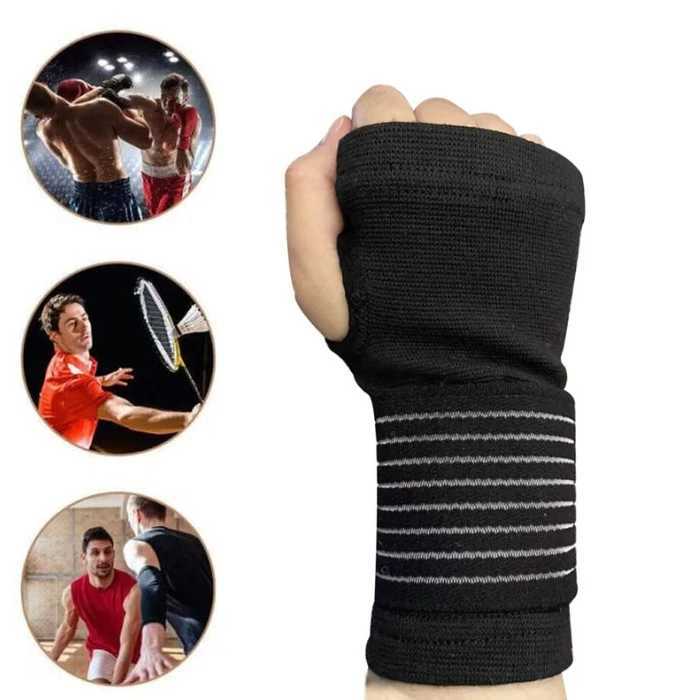 1 Pair Adjustable Soft Wristbands Bracers For Gym Sports Wristband Carpal Protector Breathable Wrap Band Strap Wrist Support J251211