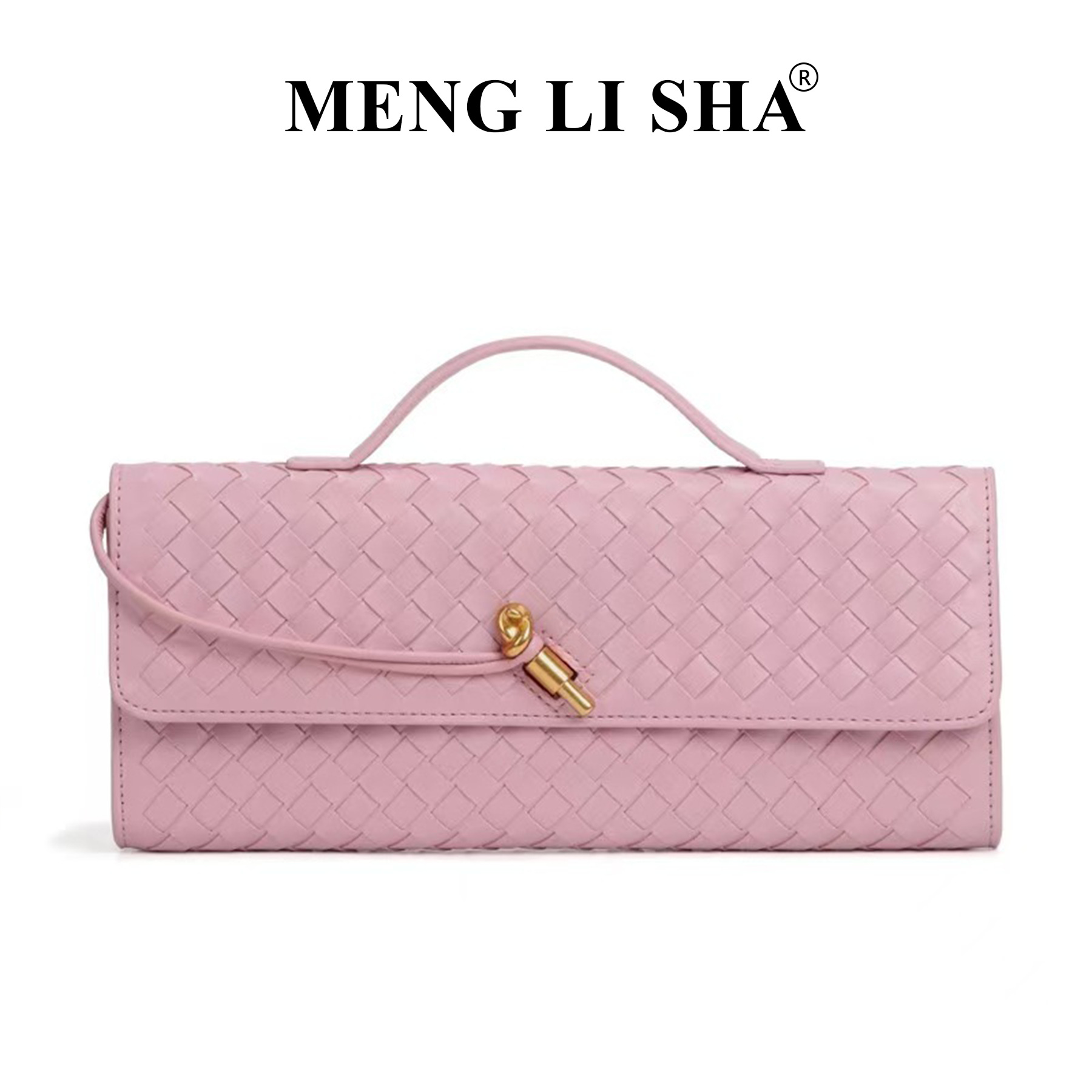 Hot selling new design fashionable handbag high-end banquet bag high-quality hand woven shoulder crossbody bag with multiple color options free shippi