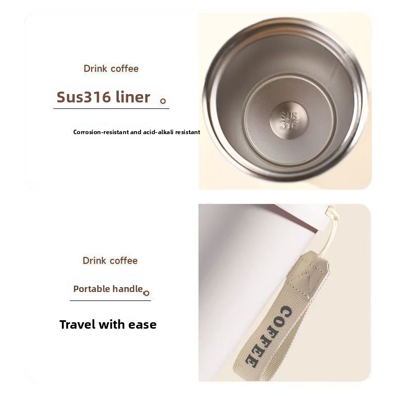 Kpop Demon Hunters Mysterious Baby SajaBoys Zoey Mira Double Drink Thermos Cup Coffee Cup witch hunting