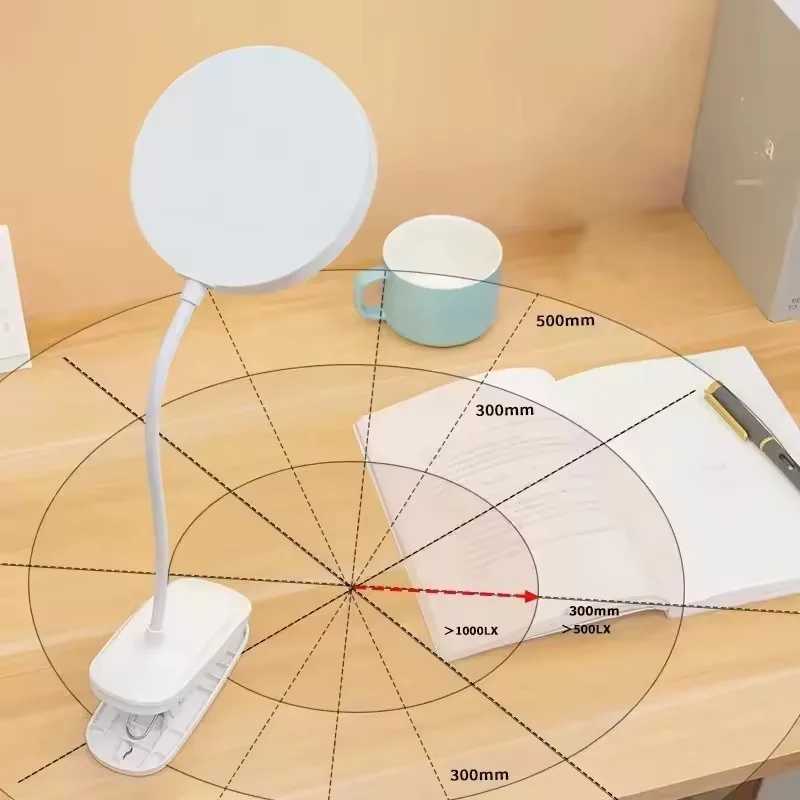 LED Desk Lamp with Soft Eye Protection 3 Modes Dimming Touch Control USB Charging for Reading Studying Desk Lamp for Home Office C250918