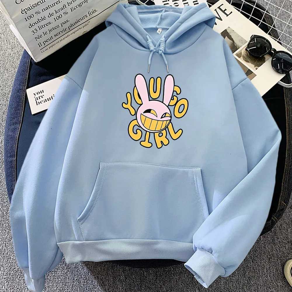 The Amazing Circus Rabbit Hoodies Long Sleeve Cartoon Graphic Sweatshirts Winter Fleece Casual Kawaii Printing Pullovers HoodedZ250918