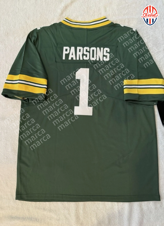 Custom Football Jersey 1 PARSONS Love Custom Football Jersey Willis Brooks Jacobs Doubs Heath Melton Jerseys Any Name Number fans13