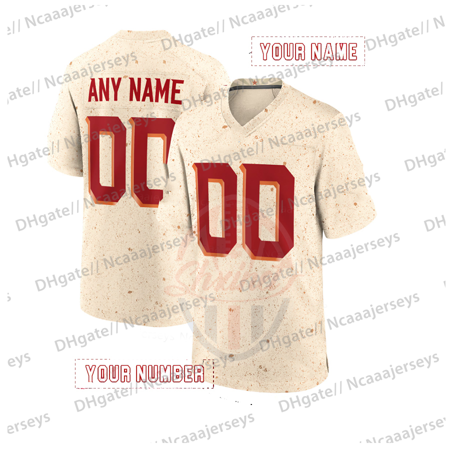 18 Marvin Harrison Jr 2025 Rivalries Beige Football Jersey 1 Kyler Murray McBride Budda Baker Conner Benson Hopkins Hernandez Wilosn Tune Sweat Custom