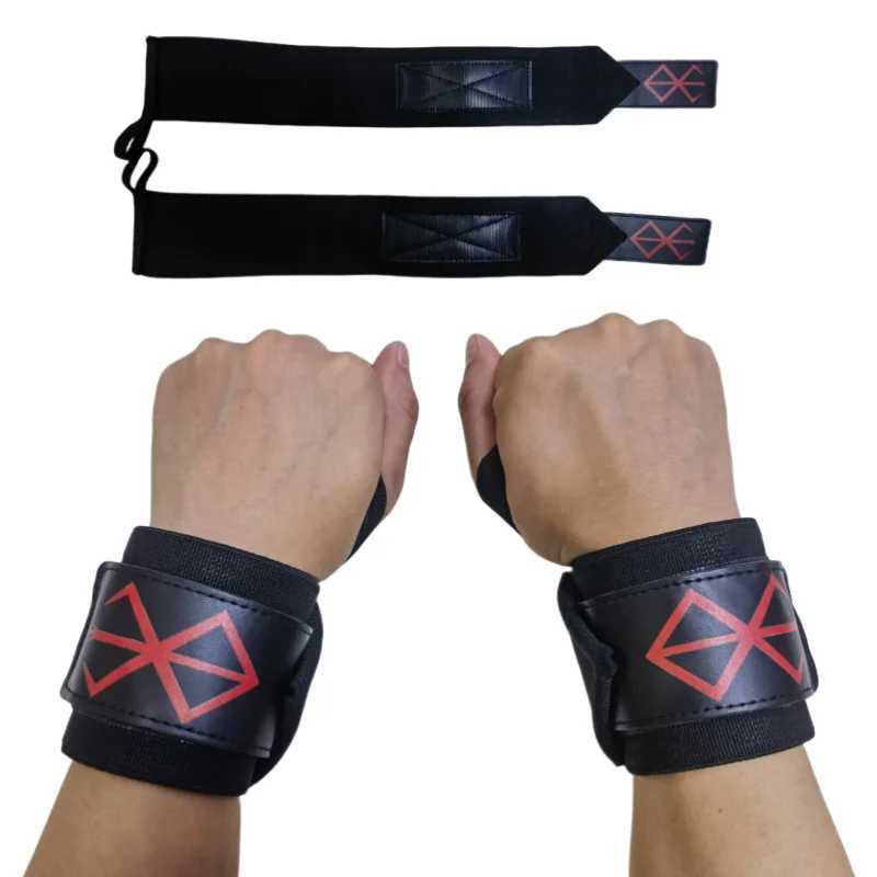 Weightlifting Wrist Straps Professional Grade Gym Elastic Wrist Straps Thicken Harden Strength Training Wrist Support Brace J251211