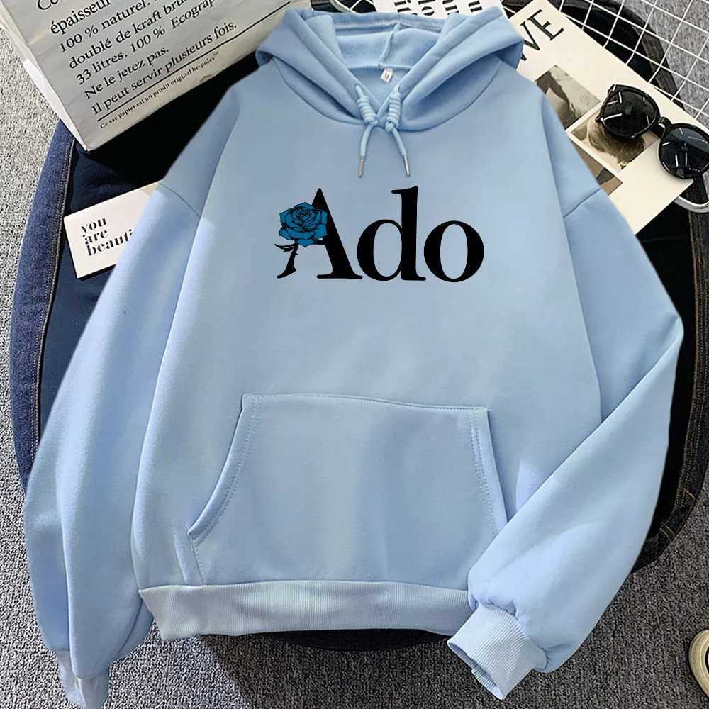 Ado Album Graphic Hoodies Winter WomenMen Hooded Sweatshirts Japan Singer Fashion Style Sudaderas Printing Clothes FemaleZ250918