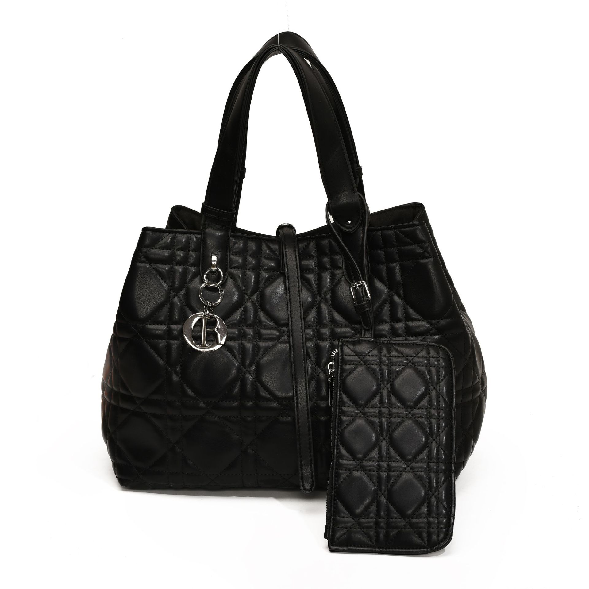 Hot Free shipping designer for womens shoulder bags black sliver white Fashion Printed Handheld Versatile Crossbody Bag