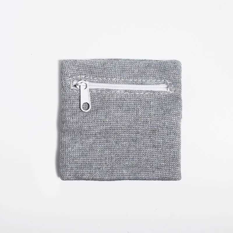 Sports Wristband Zipper Wrist Support Wallet Multifunction Gym Running Arm Band Bag Key Card Storage Bag Cycling Purse Sweatband J251211