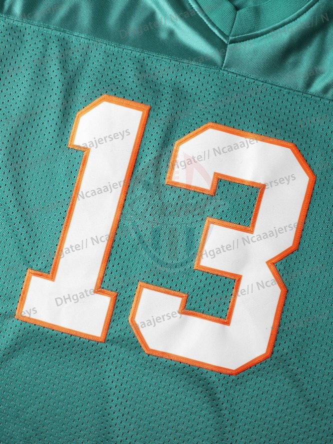 1 Tua Tagovailoa Custom 2025 Rivalries Football Jersey Devon Achane Jaylen Waddle Marino Hill Robinson Jerseys Any Name Number