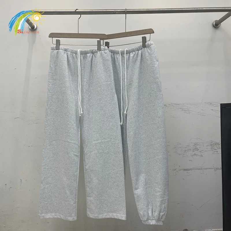 All Seasons Best Quality Cotton Men Women Jogger DrAWstring Gray Casual Pants Oversized Vultures YZY Sweatpants X250918