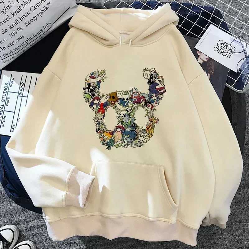 2025 Hollow Knight Hoodies Women Grunge Y2k Aesthetic Fmale Autumn and Winter Pullover Hoddies Sweatshirts HarajukuZ250918