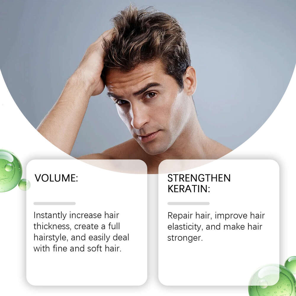 EAST MOON Men's Styling Volumizing Fluffy Oil Control Refreshing Hair Care Texturizing Powder