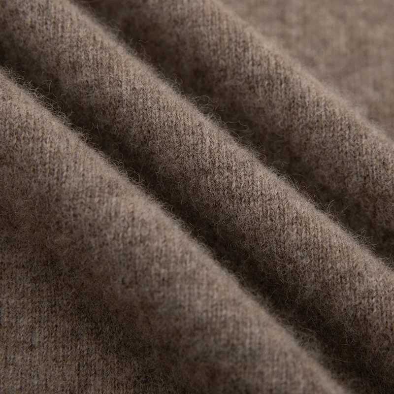 100 Merino Wool Mens Crewneck Jumper AutumnWinter Warm Firstline Readytowear Sweater Business Casual Mens Basic Knit TopZ250918