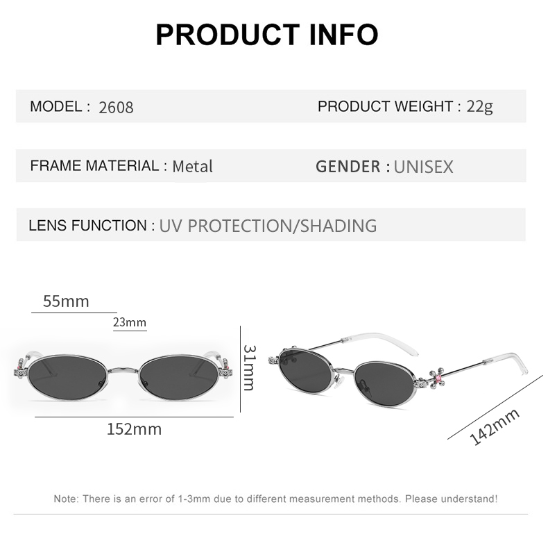 Sunglasses Womens Retro Oval Sunglasses for Women Men Fashion Small Oval Sun Glasses 90s Vintage Driving Shades