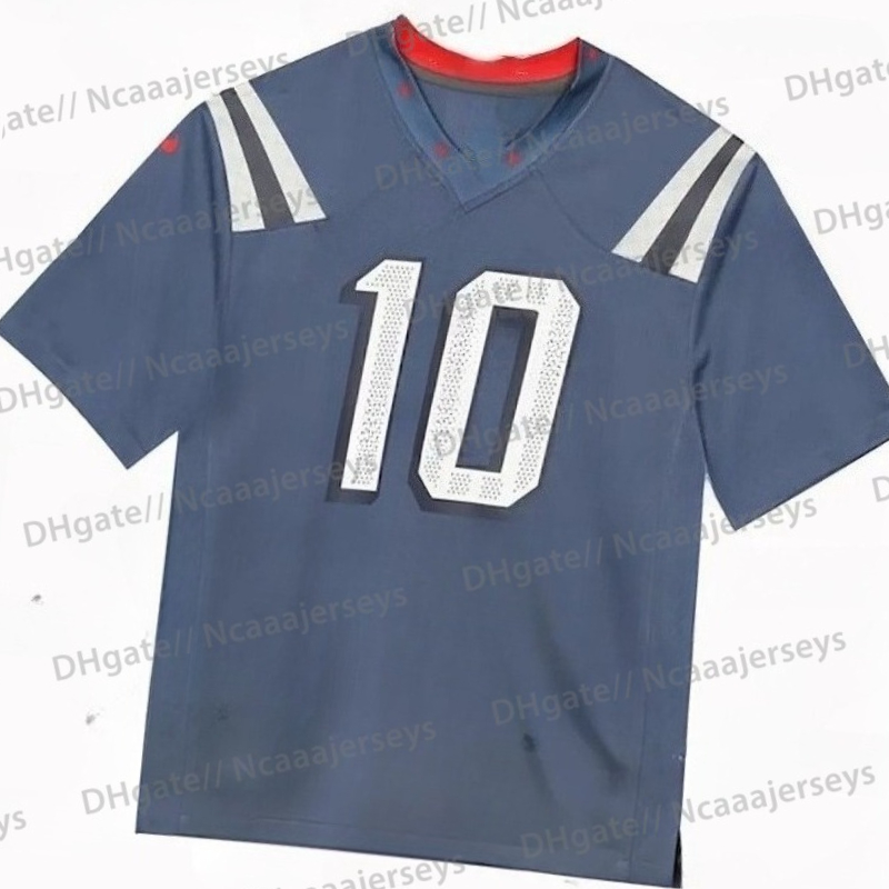 Personalize Custom Football 2025 Rivalries Jerseys Drake Maye Rhamondre Stevenson Hunter Henry Jahlani Tavai Stefon Diggs Christian Gonzalez 12 Brady 