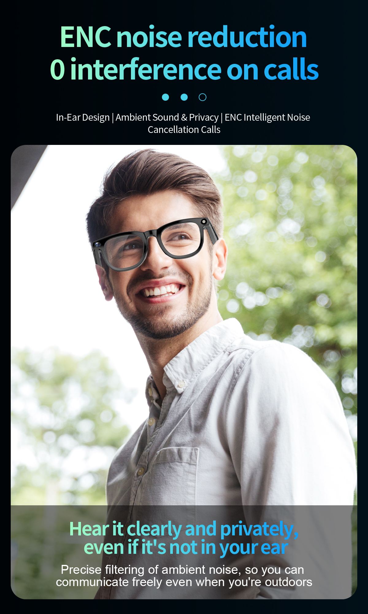 AI Smart Glasses with 8MP Camera, 1080P HD Video & Photo Recording, Real-Time Translation, Anti-Blue Light Lenses, for Men Women Ideal for Outdoor Spo