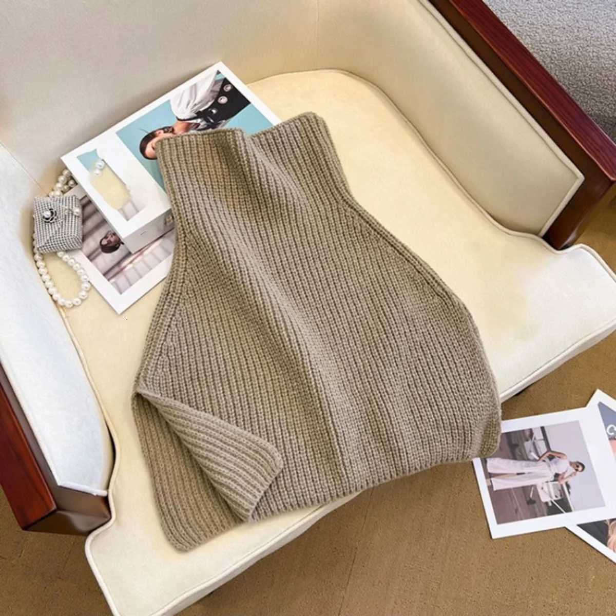 Pr Scarf Turtleneck Furcal Neckercief Winter Wen Warm Scarf Solid Color Neck Cover La Fashion Neckscarf 2025 Shl Y250918