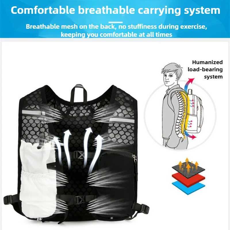 Lightweight Running Hydration Vest for Outdoor Sports MTB Road Bike pack Climbing Hiking Bicyc Bags Y250918