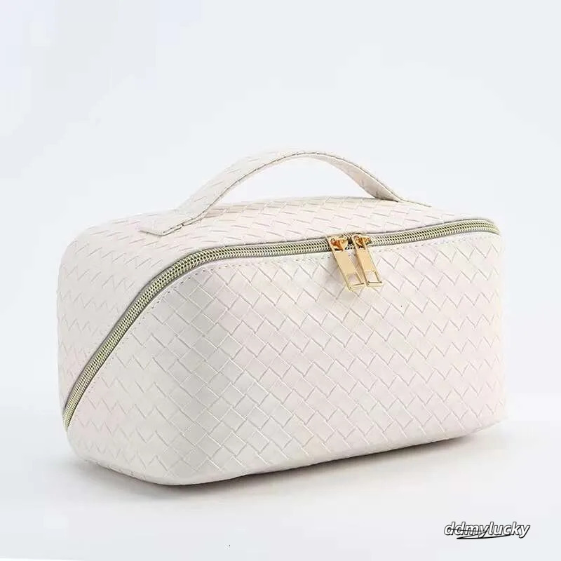 Large Capacity Woven Makeup Portable Handheld Toiletry Travel Storage Multifunctional Waterproof Bag Ddmylucky