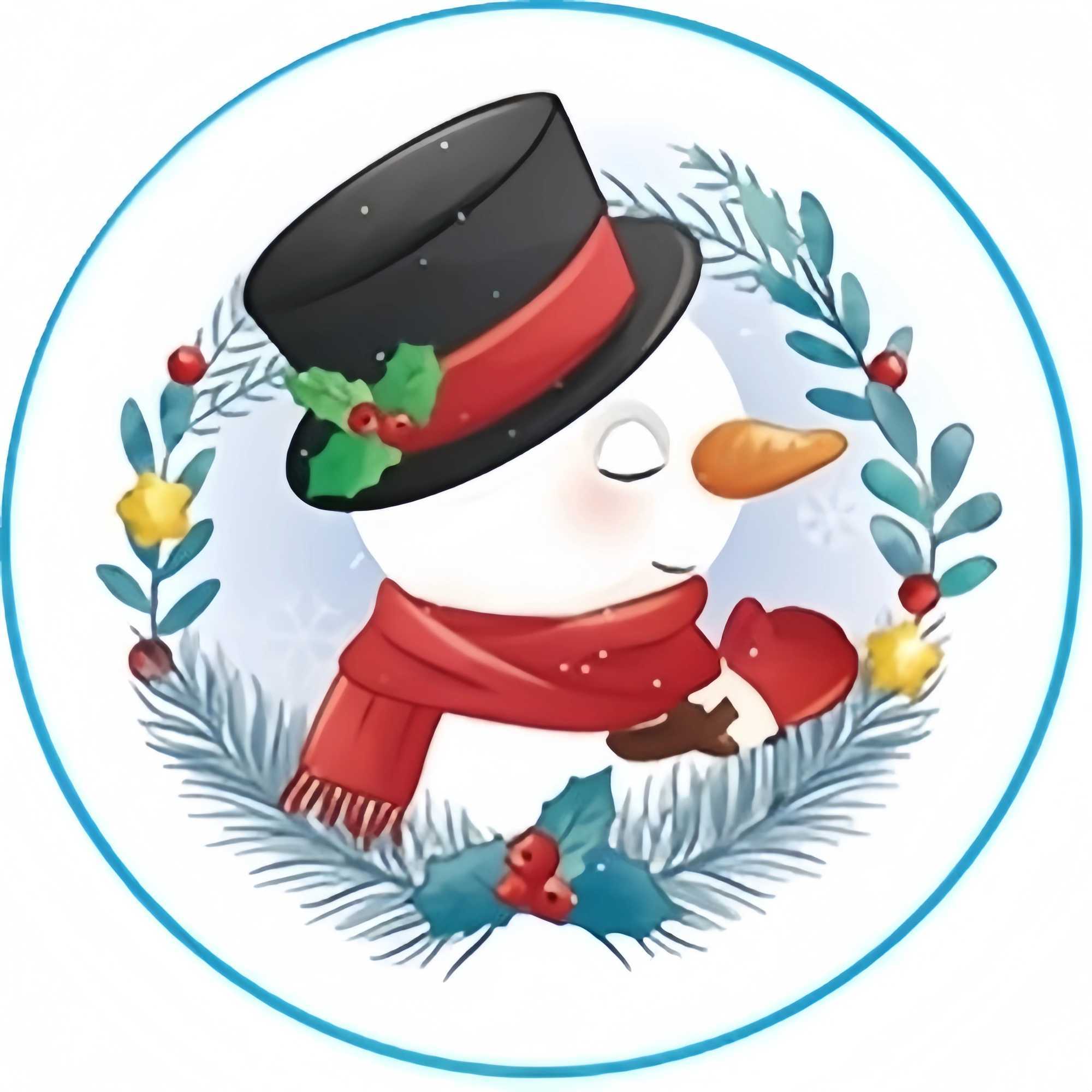 500PCS cartoon Christmas theme tags stickers sealing stickers Christmas gifts birthday gifts random stickers C250918