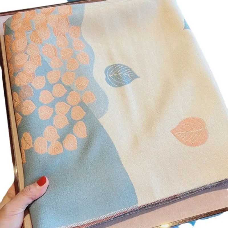 Cashmere Shl Scarf for Wen ral Print Thick Scarves Wr Femal Poncho Bandana Fashion Winter New Y250918