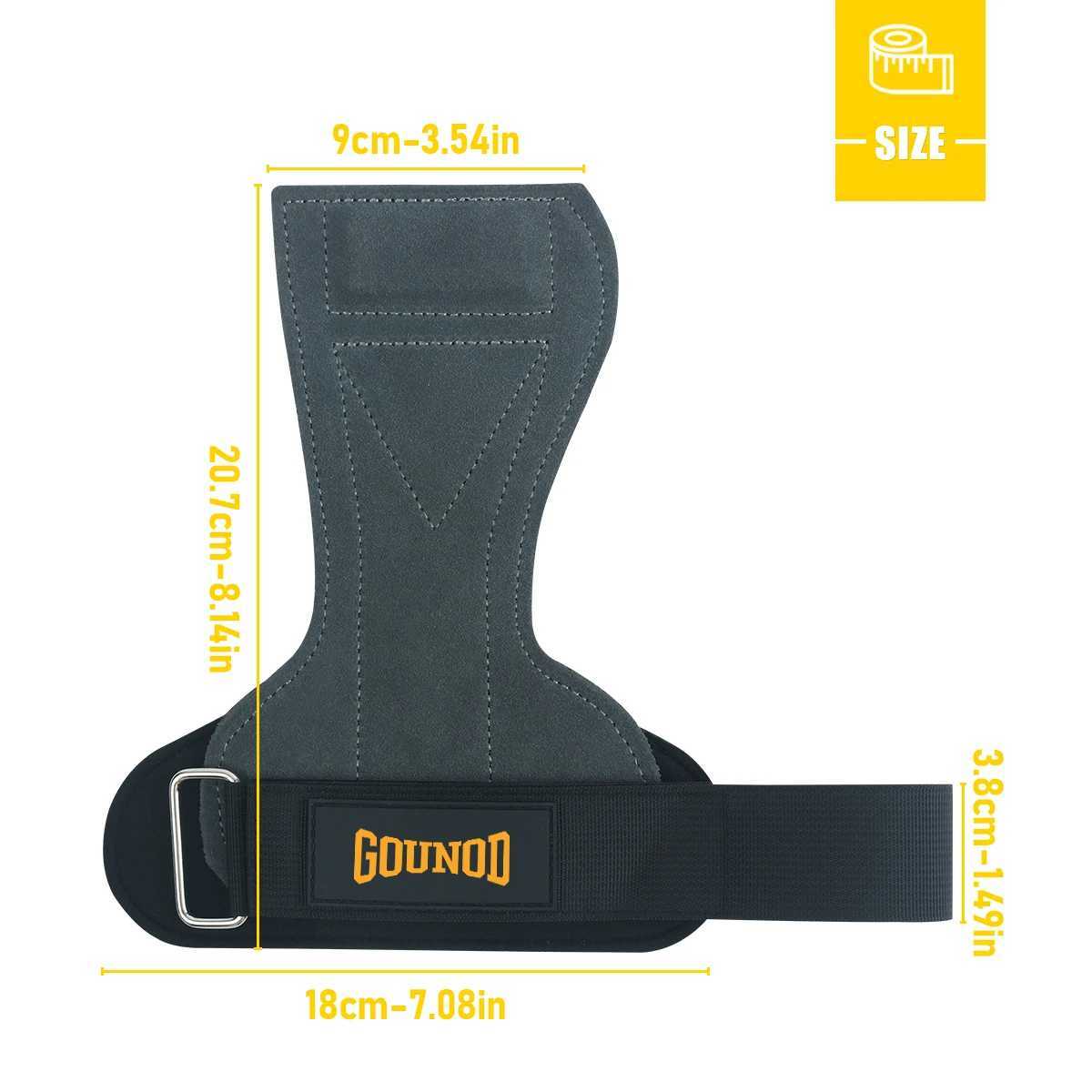 Cowhide Palm Protection Wearresistant Nonslip Wrist Protection Equipment Fitness Weightlifting Booster Belt Deadlift Pullups J251211