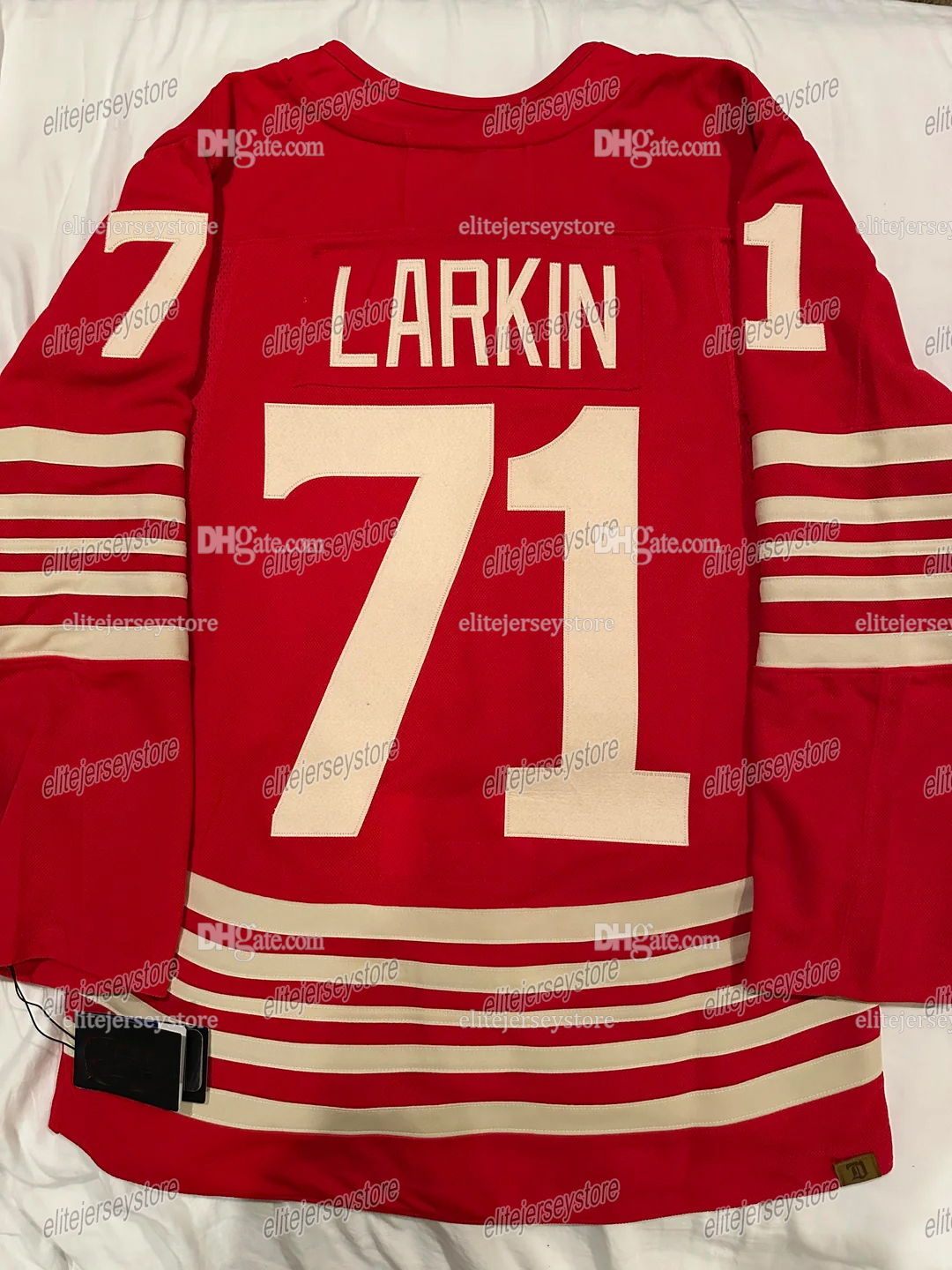 Personalized Custom 2025-26 Centennial Jersey Lucas Raymond Alex DeBrincat Patrick Kane Copp Moritz Seider Cam Talbot Marco Kasper