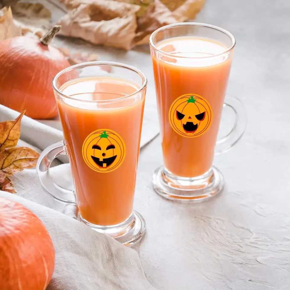 500PCSRoll Halloween cartoon gift label stickers selfadhesive stickers sealing stickers holiday decoration label stickers C250918