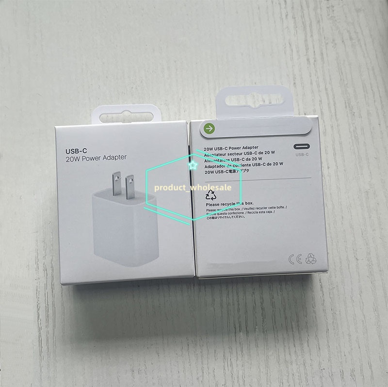 OEM Quality iPhone 20W PD type C USB charger Super fast charging EU US Plug adapter mobile phone power delivery quick chargers for iPhone 17 16 15 14 13 12 11 X Xs Pro Max