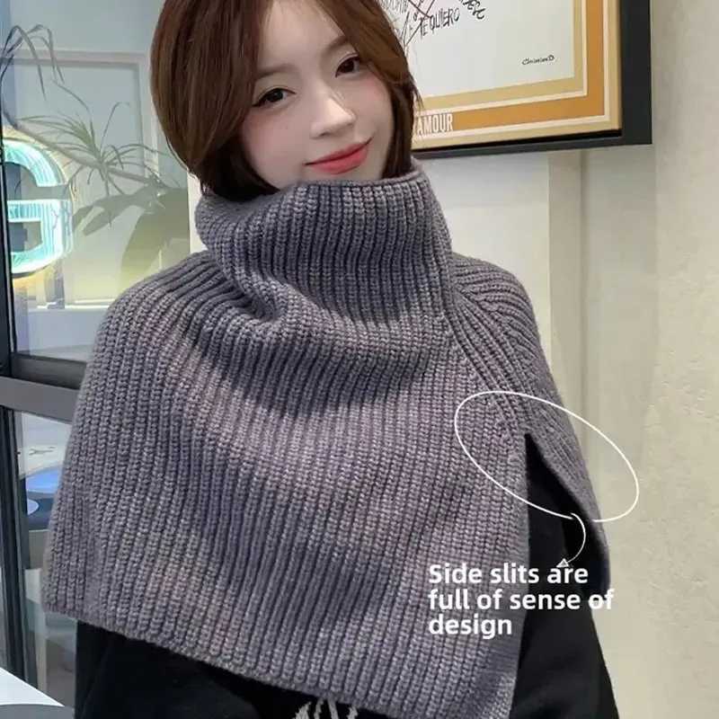 New Rabbit Fur Scarf Wen Winter Warm Soft Furry Scarves Casual Fem La Outdoor Neck Warmer Collar Y250918