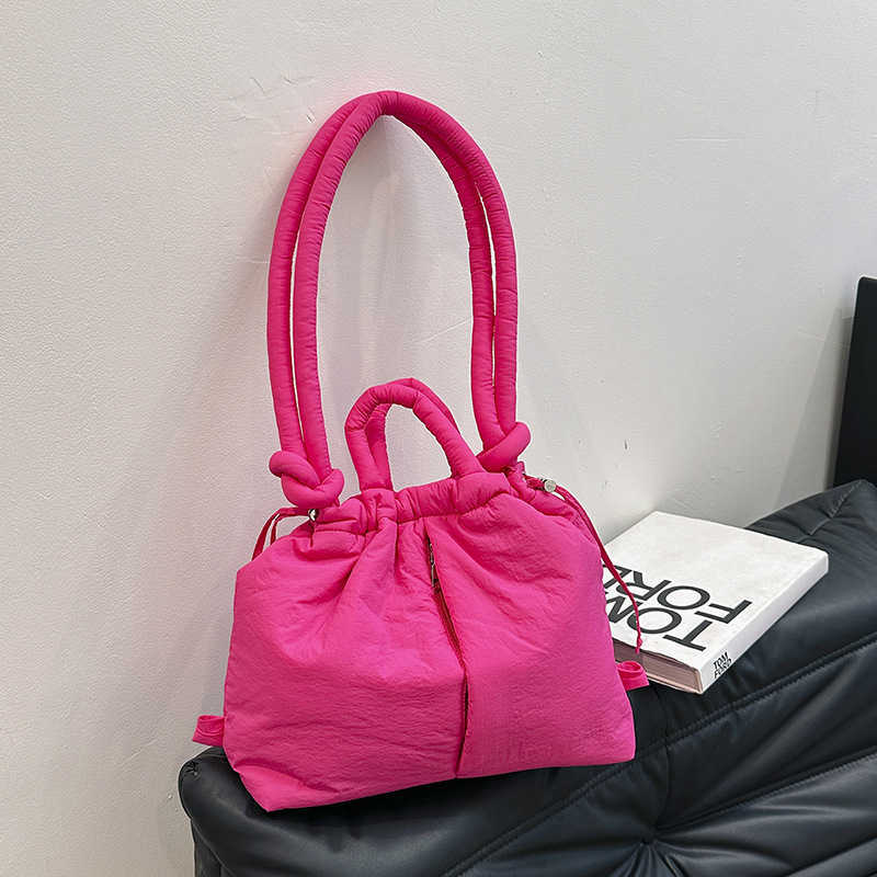 Women s Backpack Down Jacket Bag Fashion Handbag Casual Shoulder Large Capacity Tote Bag 250918