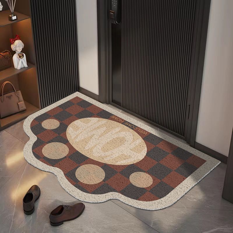New Modern Style Ins Entryway Doormat Rug Anti Slip Fall Proof Carpets Anti-Slip Floor Mat Bathroom Entrance Carpet Water-Absorbing Floor Mats