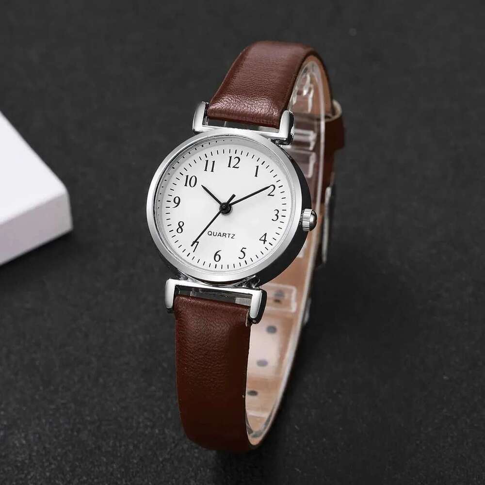 Simple Fashion Digital Exam Belt Quartz Student Women's Watch
